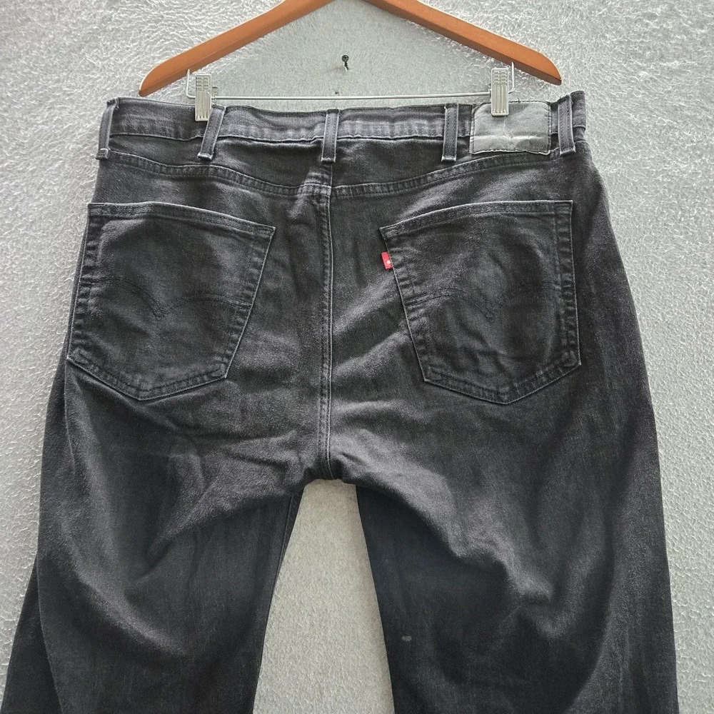 Levi's 541 Men Jeans 38X30 Black Denim Athletic Fit 29